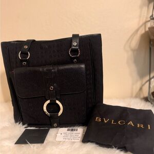 Bvlgari authentic tote bag